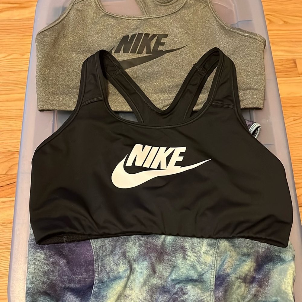 3pk sports bras no padding size large